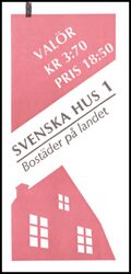 1995  Schwedische Huser - Markenheftchen mit ZB