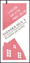 1995  Schwedische Huser - Markenheftchen mit ZB