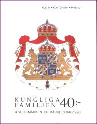 1993  Die königliche Familie - Markenheftchen