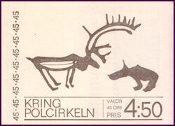 1970  Tourismus: Nordschweden - Polarkreisgebiet - Markenheftchen