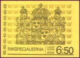 1971  Freimarken: Reichskleinodien - Markenheftchen