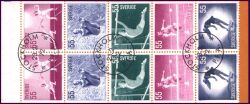 1972  Freimarken: Sportlerinnen - Markenheftchen