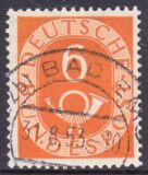 1951  Freimarke: Posthorn 126