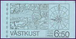 1974  Tourismus - die Westküste - Markenheftchen