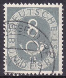 1951  Freimarke: Posthorn 127
