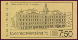 1975  Europäisches Denkmalschutzjahr - Markenheftchen