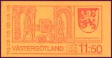 1978  Tourismus - Västergötland - Markenheftchen