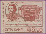 1979  Tourismus - Göta-Kanal - Markenheftchen