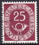 1951  Freimarke: Posthorn 131