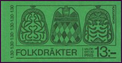 1979  Weihnachten: Volkstrachten - Markenheftchen