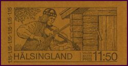 1980  Tourismus - Hälsingland - Markenheftchen