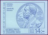 1980  Nobelpreisträger - Markenheftchen