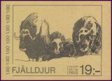 1984  Freimarken: Fauna u. Flora der schwedischen...