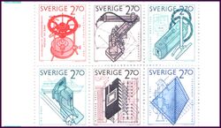 1984  Schwedische Technik - Markenheftchen