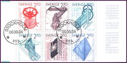 1984  Schwedische Technik - Markenheftchen