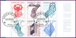 1984  Schwedische Technik - Markenheftchen