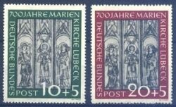 1951  700 Jahre Marienkirche Lübeck - Satz