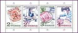 1986  Internationale Briefmarkenausstellung STOCKHOLMIA `86 - Markenheftchen