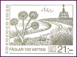 1986  Freimarken: Natur - Wasservögel - Markenheftchen