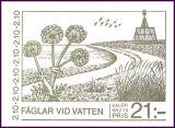 1986  Freimarken: Natur - Wasservögel - Markenheftchen