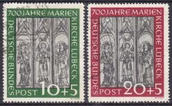 1951  700 Jahre Marienkirche Lübeck - Satz