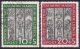 1951  700 Jahre Marienkirche Lübeck - Satz