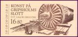 1987  Kunst auf Schloß Gripsholm - Markenheftchen