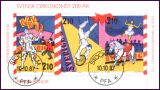 1987  200 Jahre Zirkus in Schweden - Markenheftchen