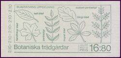 1987  Botanische Grten - Markenheftchen