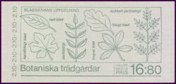 1987  Botanische Gärten - Markenheftchen