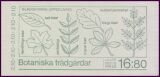 1987  Botanische Gärten - Markenheftchen