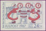 1987  Weihnachten: Weihnachtsbräuche - Markenheftchen