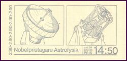 1987  Nobelpreistrger fr Astrophysik - Markenheftchen