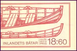 1988  Boote traditioneller Bauart - Markenheftchen