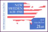 1988  Jahrestag der Gründung von Neu-Schweden -...