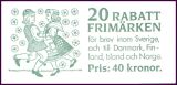 1988  Rabatt-Freimarken: Mittsommernachtsfest in Schweden...