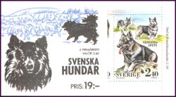 1989  Schwedische Hunderassen - Markenheftchen