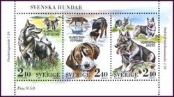 1989  Schwedische Hunderassen - Markenheftchen