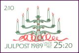 1989  Weihnachten - Markenheftchen