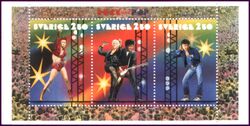 1991  Musik in Schweden: Popmusik - Markenheftchen