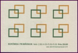 1992  Berhmte Briefmarken - Markenheftchen