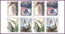 1992  Prhistorische Tiere - Markenheftchen