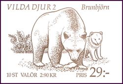 1993  Freimarken: Wildtiere - Markenheftchen
