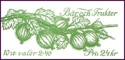 1993  Freimarken: Beeren und Frchte - Markenheftchen
