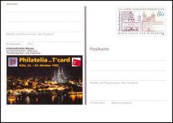 1993  Briefmarkenmesse PHILATELIA `93 in Köln