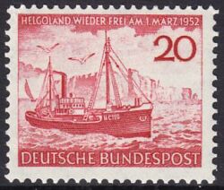 1952  Rückgabe der Insel Helgoland
