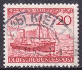 1952  Rückgabe der Insel Helgoland
