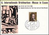 1986  Werbekarte - Briefmarkenmesse Essen