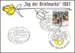1987  Werbekarte der DBP - Tag der Briefmarke