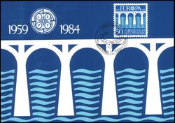 1984  45 - Europa: Europische Konferenz fr das Post- und Fernmeldewesen